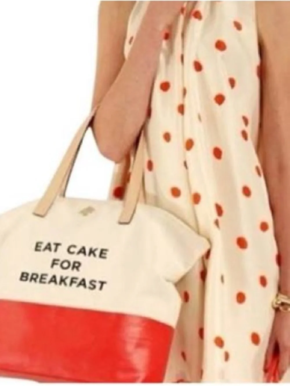 kate spade canvas tote